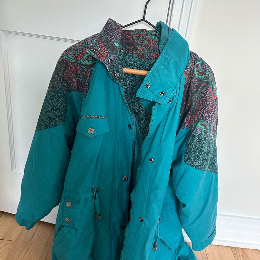 Vintage 80’s Puffer Jacket - Picture 3 of 5